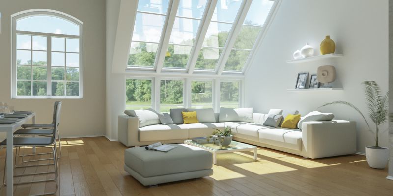 Skylight Installed in a Kitchen